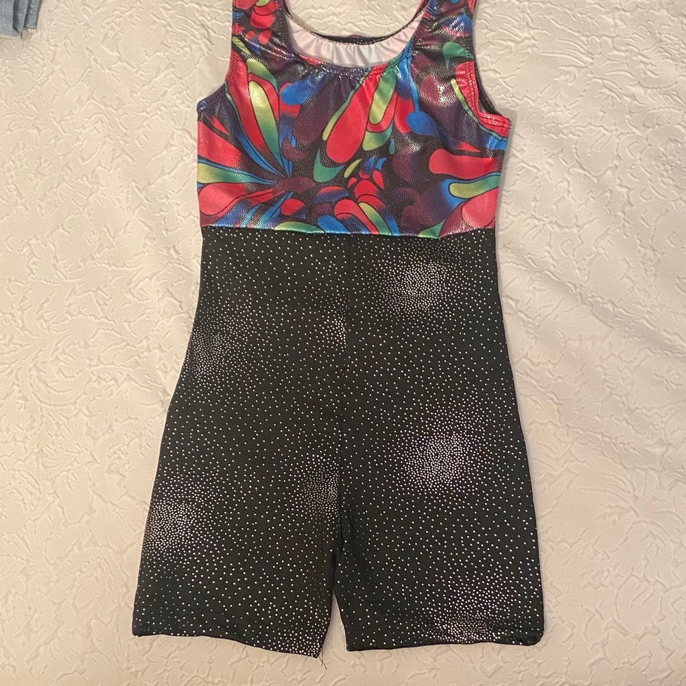 Colorful Gymnastics Leotard